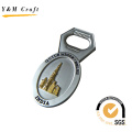 Volle 3D-Medaille mit antikem Messing-Finish (K03024)